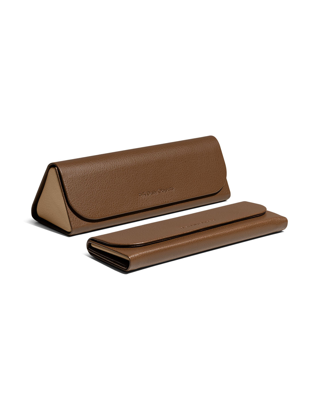 Walnut Brown - Foldaway Slim Eyewear/Sunglass Case