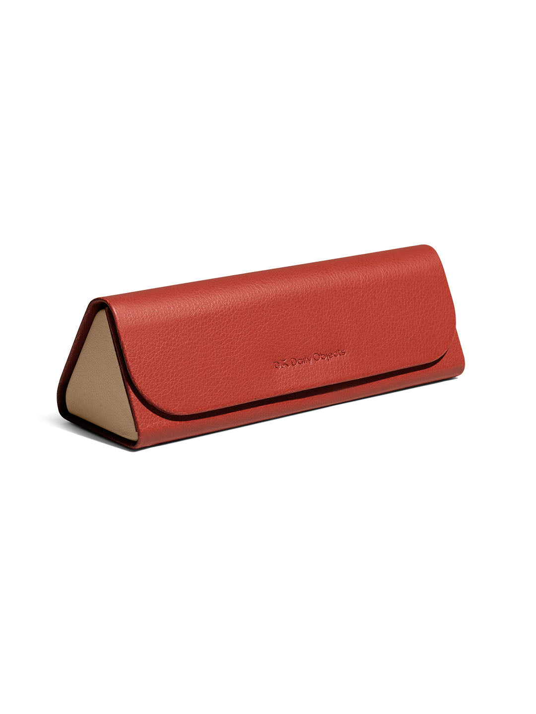 Terracotta Red - Foldaway Slim Eyewear/Sunglass Case