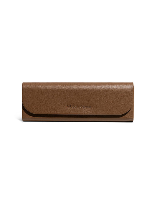 Walnut Brown - Foldaway Slim Eyewear/Sunglass Case