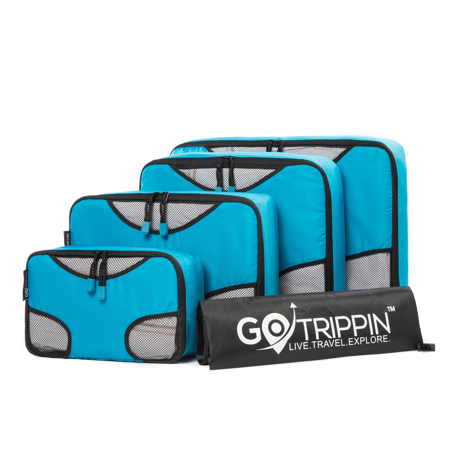 Gotrippin Packing Cubes Blue