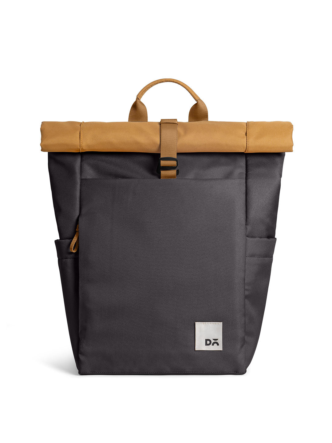 Amber-Charcoal Miles Roll Top Backpack