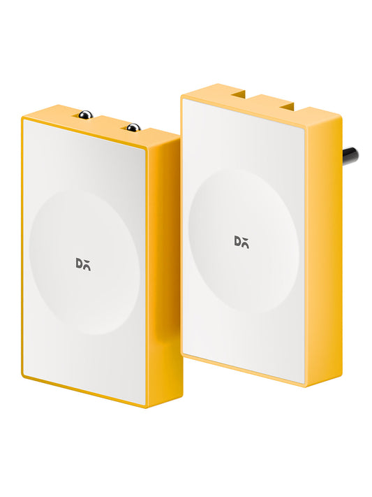 POP 45W Twin Port GaN5 Adapter - Yellow