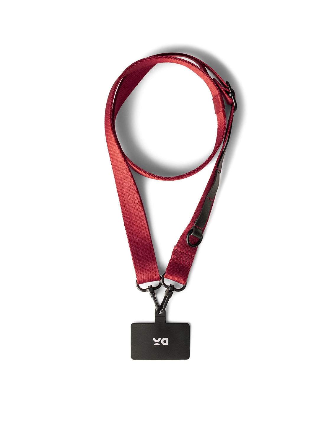 Red Crossbody Utility Phone Lanyard - Strap