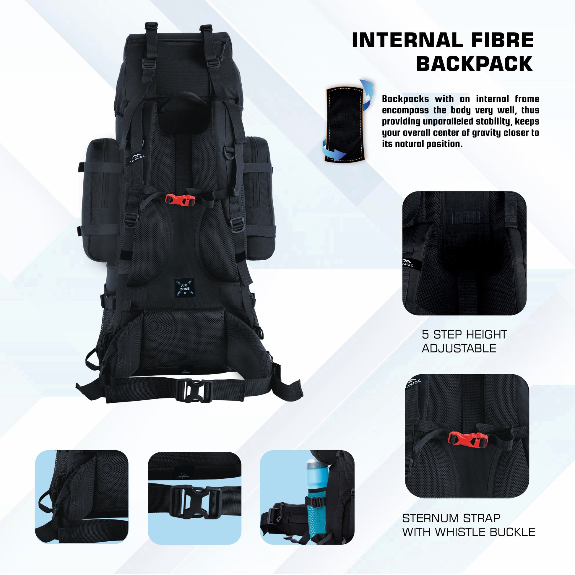 WildWing 80+15 Rucksack