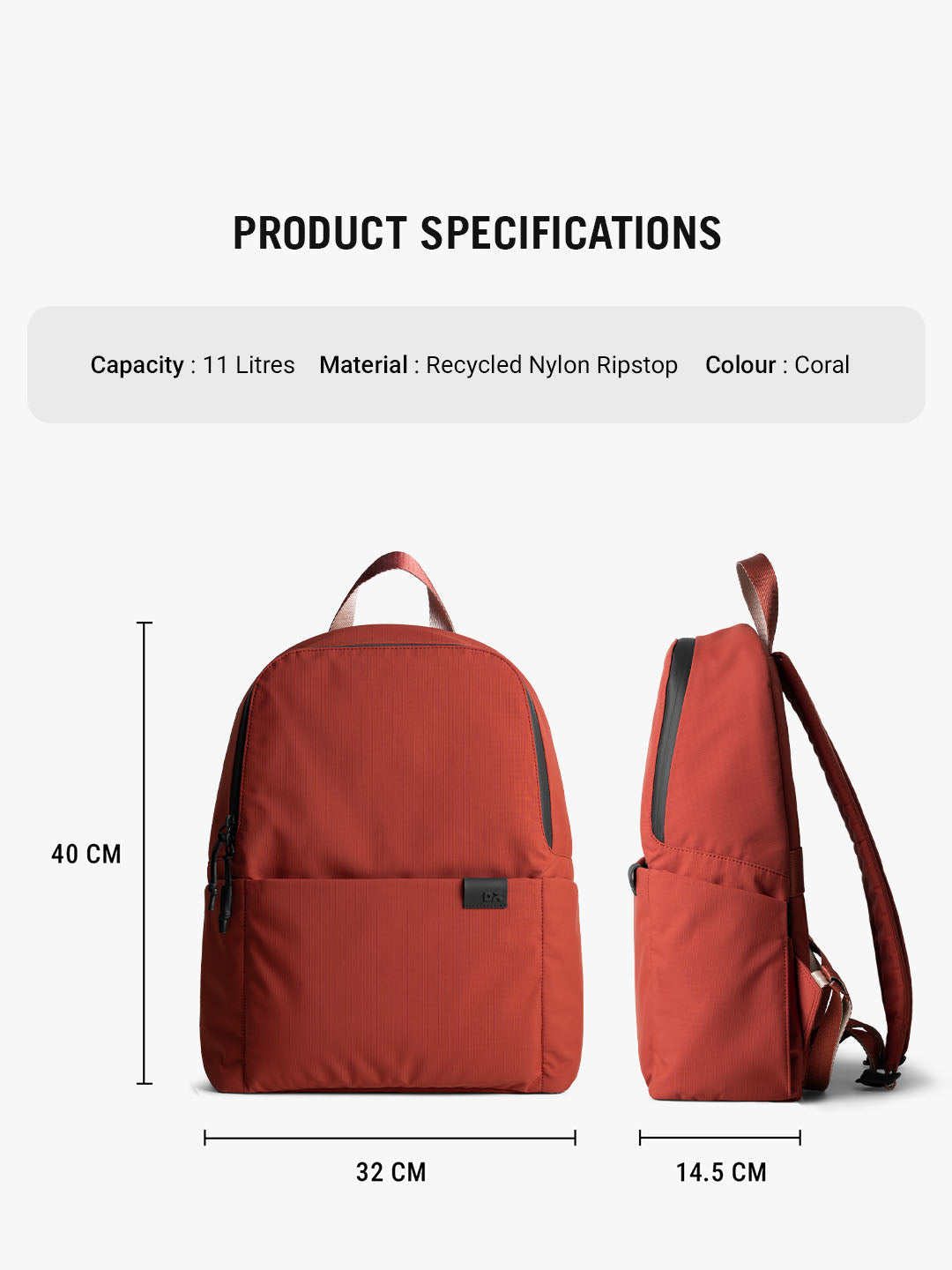 Pivot Lunar Daypack Coral