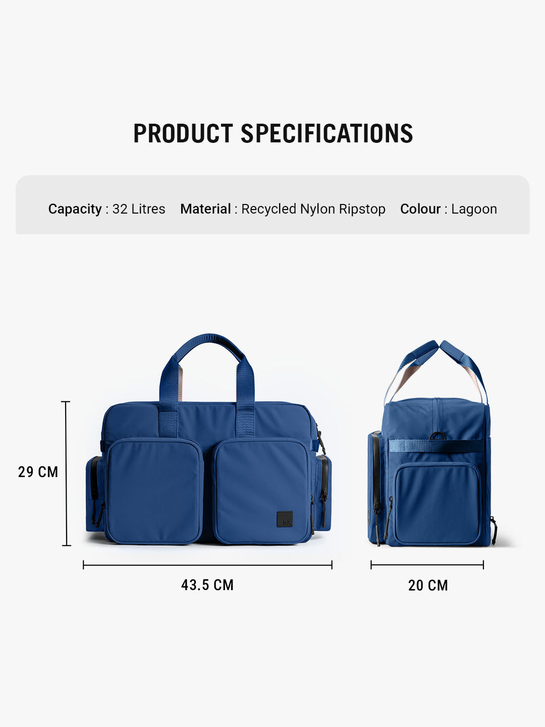 Pivot Duffle-Lagoon