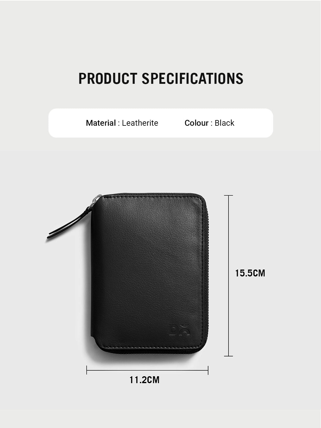 Check-in Passport Wallet - Black
