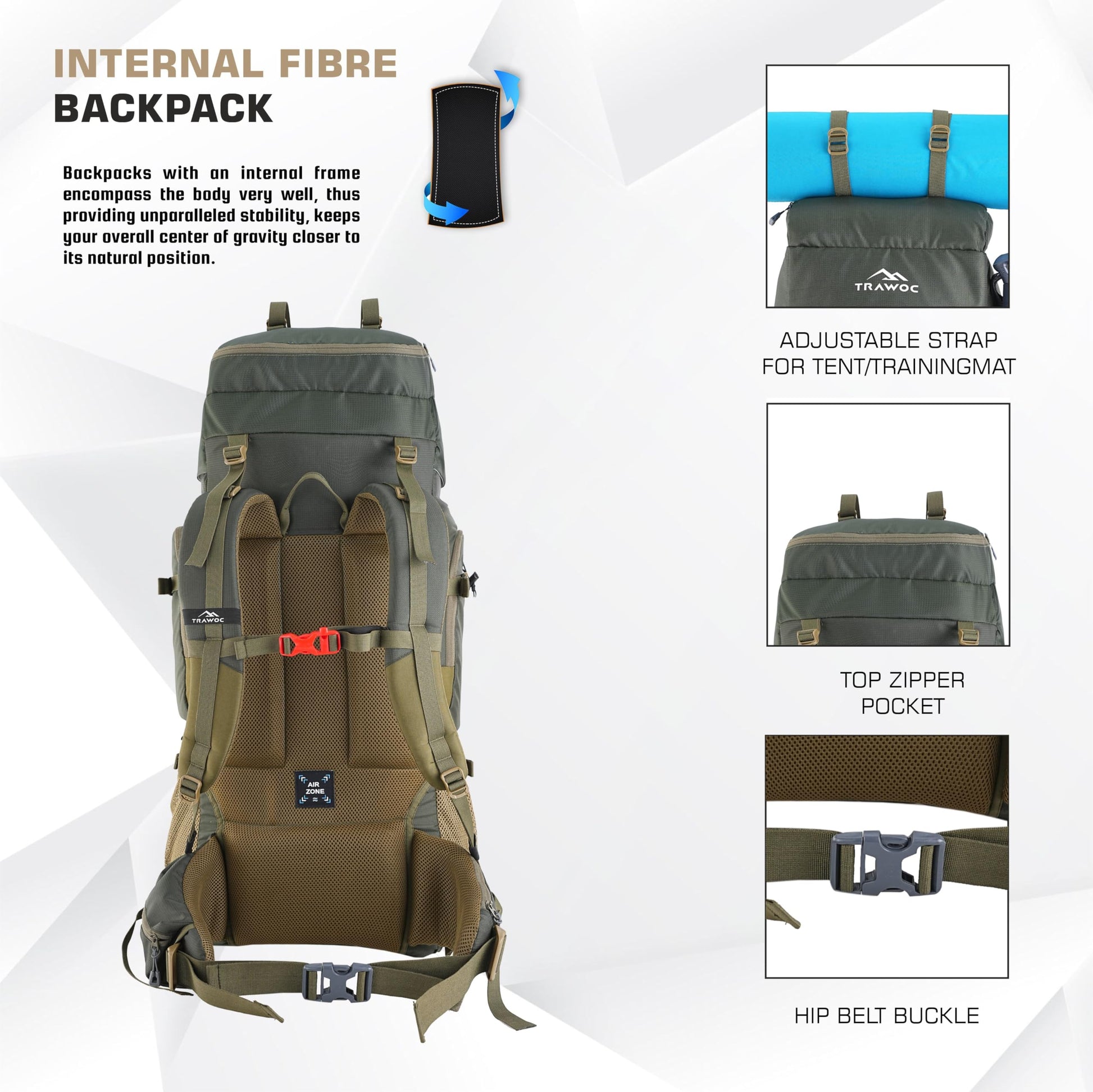 TRIUMPH X 75 L Camping Backpack