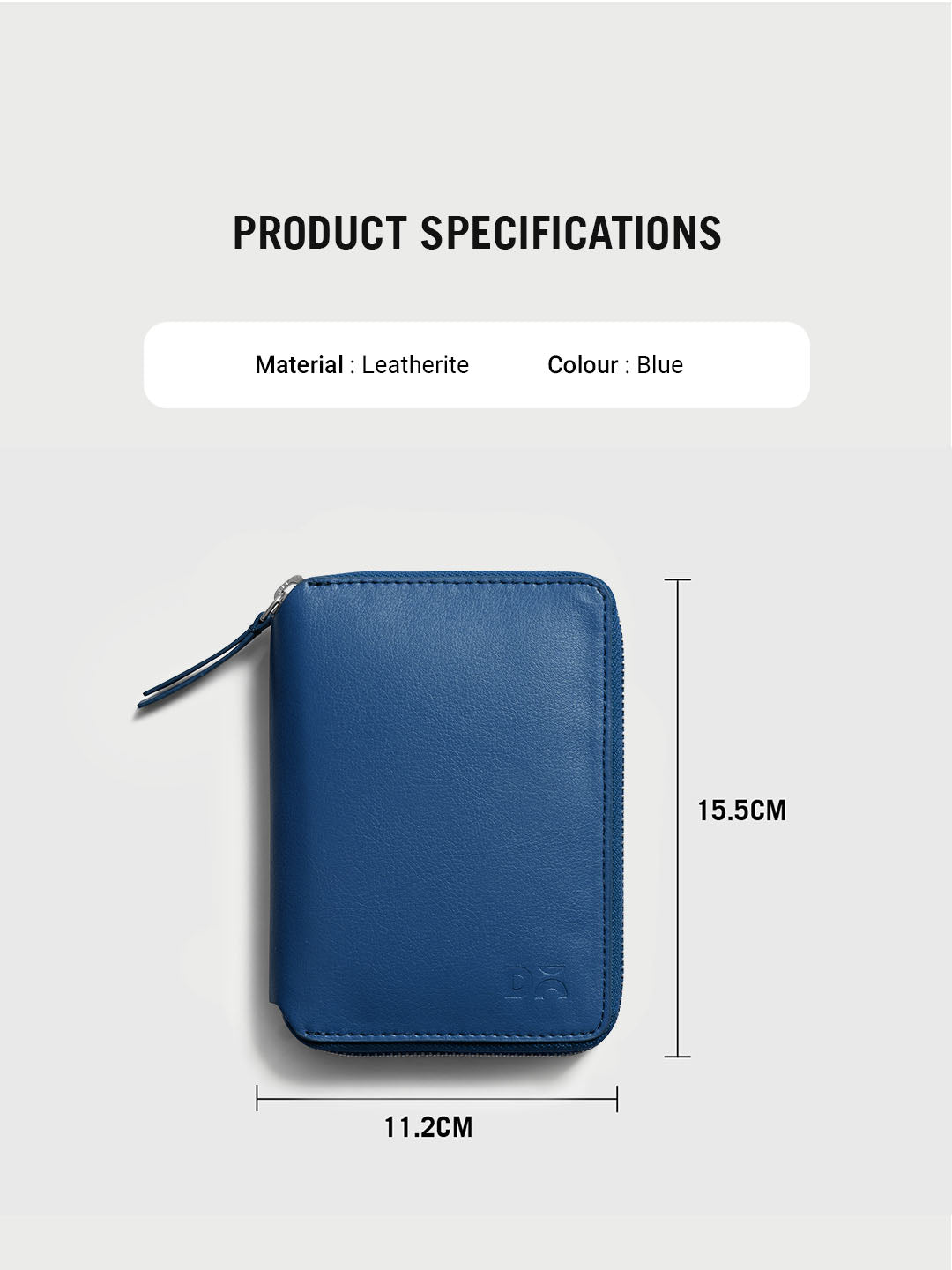 Check-in Passport Wallet - Blue