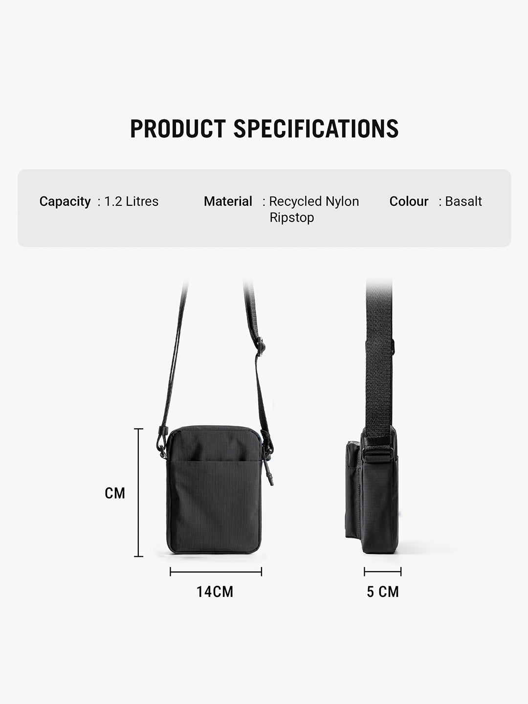 Pivot Travel Sling - Basalt