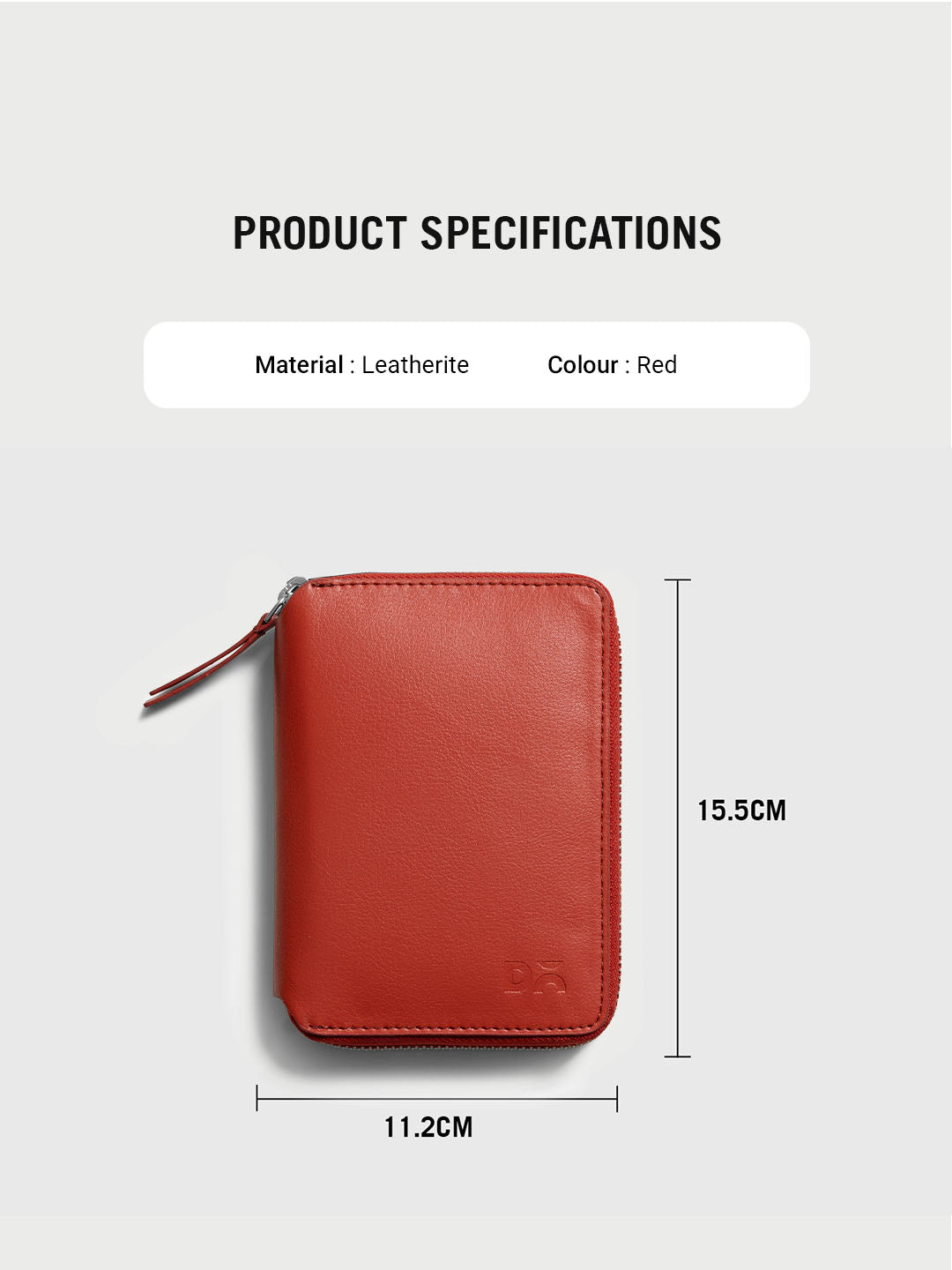 Check-in Passport Wallet - Red