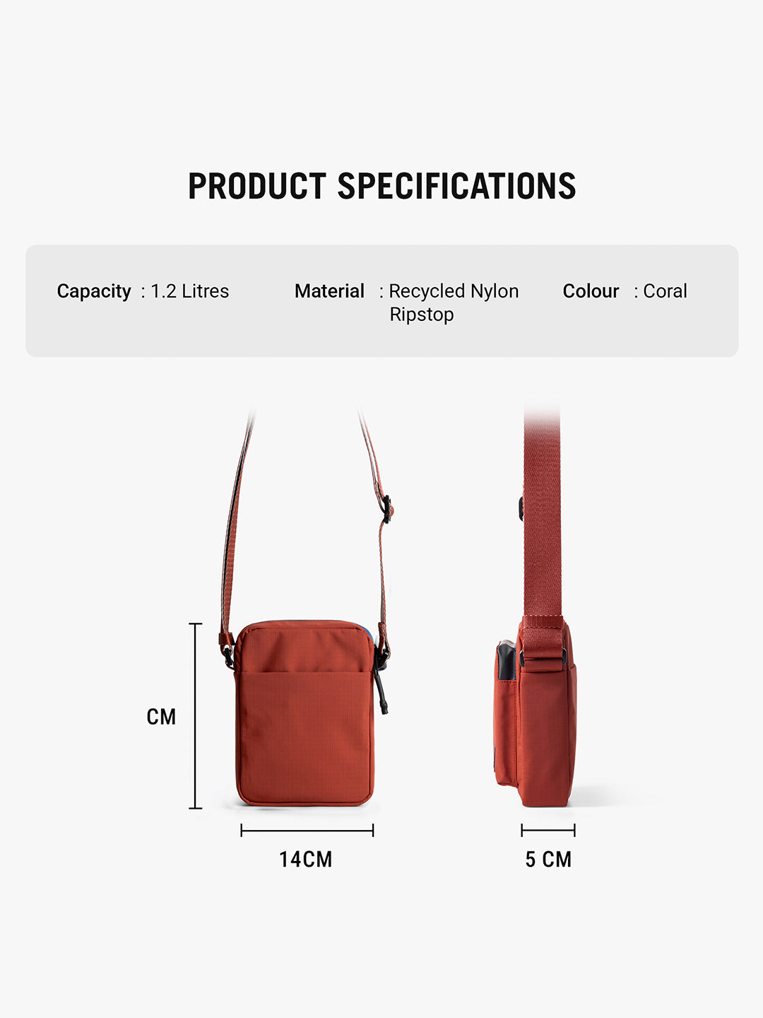 Pivot Travel Sling - Coral