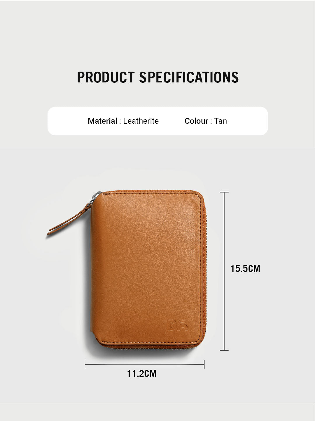 Check-in Passport Wallet - Tan
