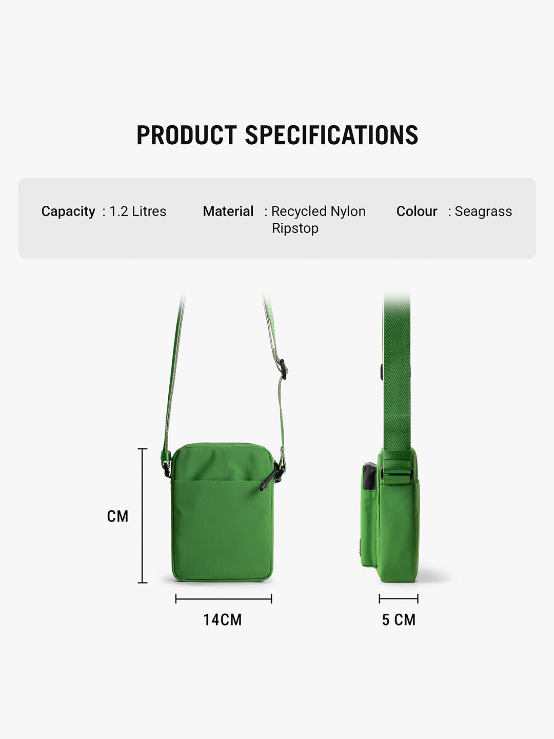 Pivot Travel Sling - Seagrass