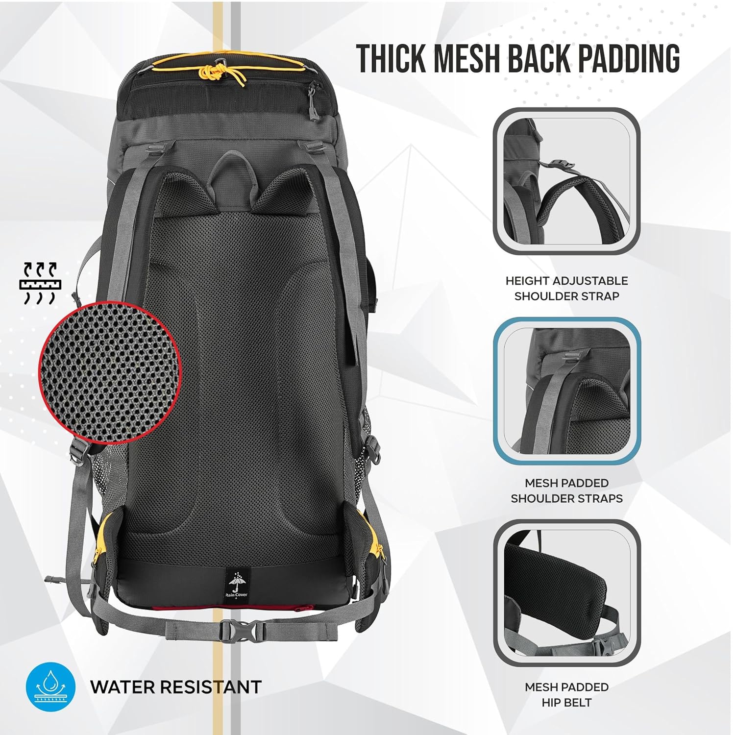 TREKELITE 60L Travel Backpack