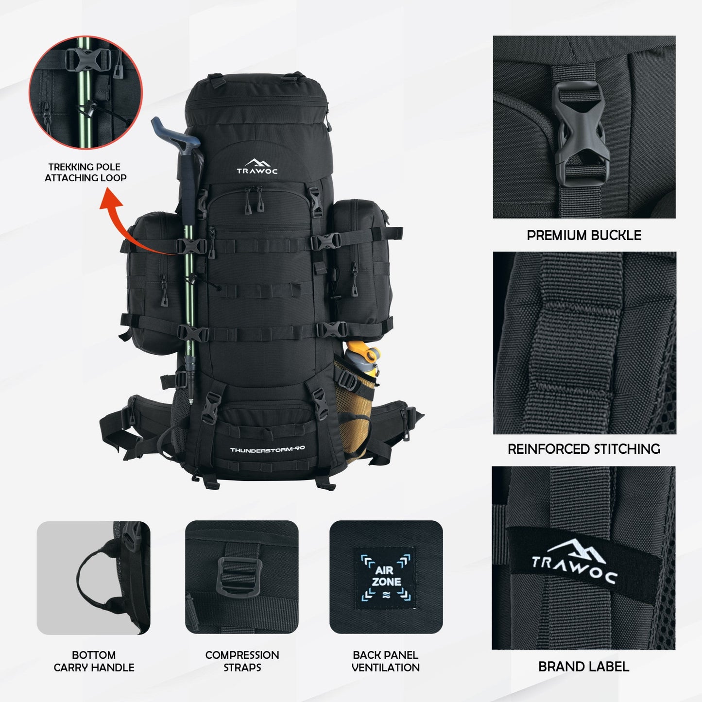 Thunderstorm 90L Rucksack
