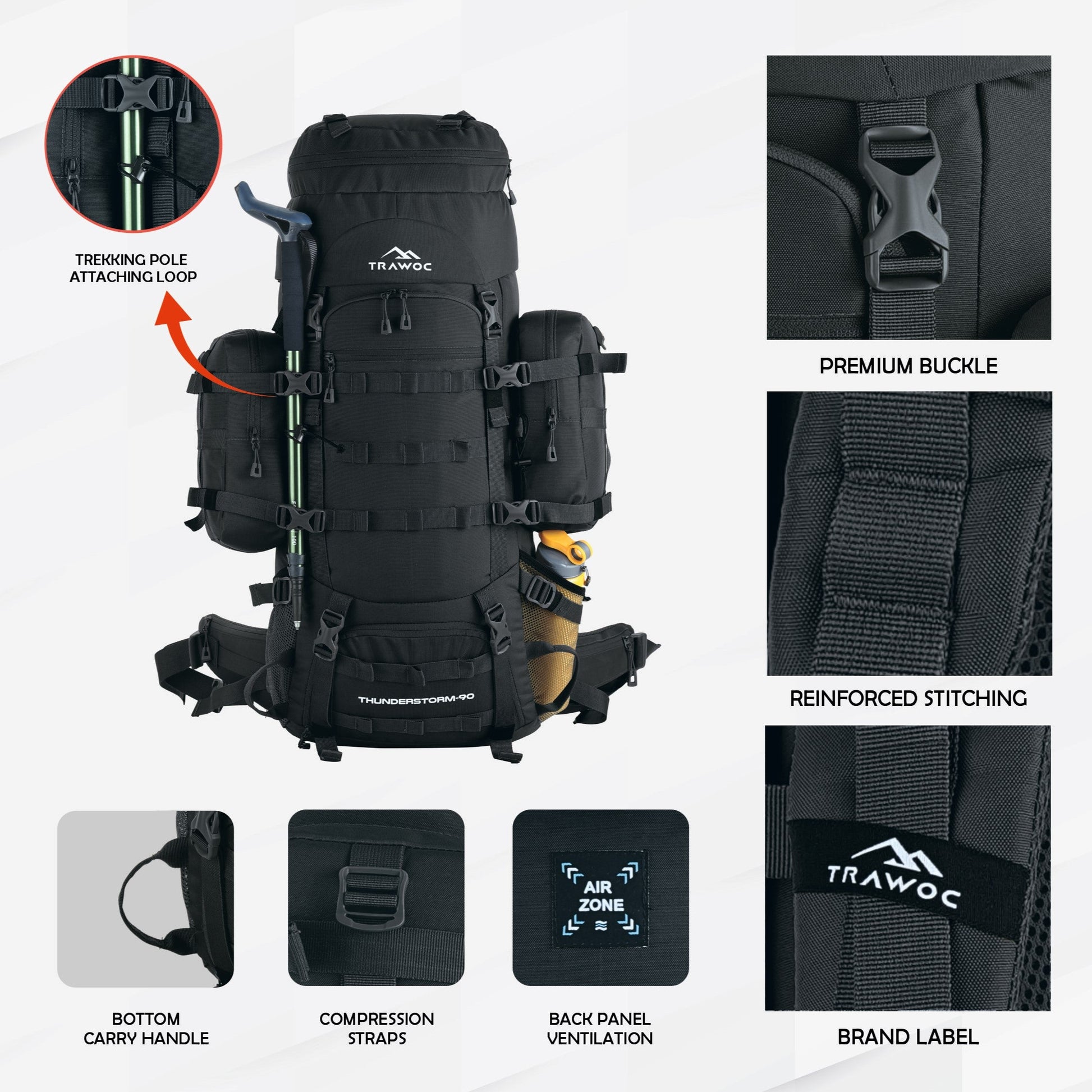 Thunderstorm 90L Rucksack