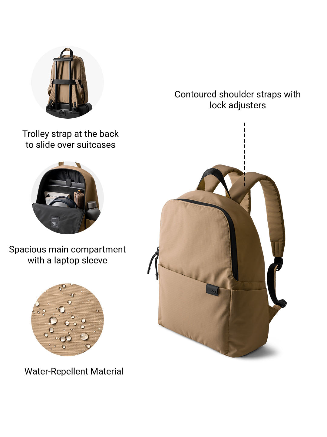 Pivot Lunar Daypack Sand