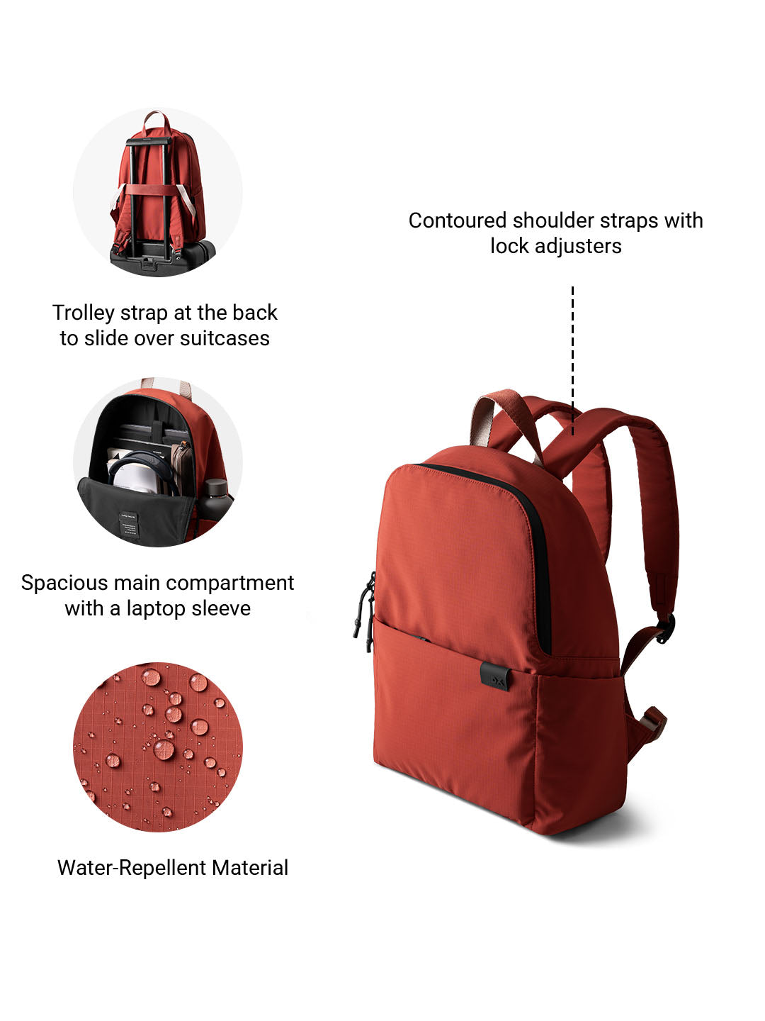 Pivot Lunar Daypack Coral