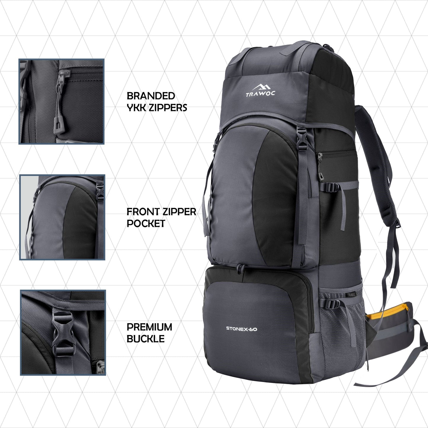 STONEX 60L Travel Backpack