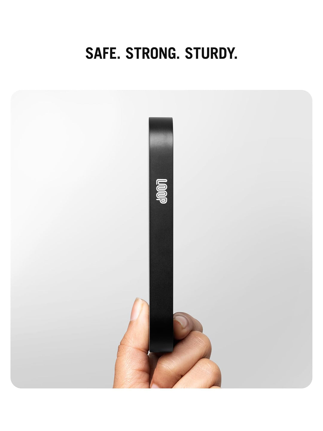 Loop Universal Aluminium Power Bank 10000 mAh - Black