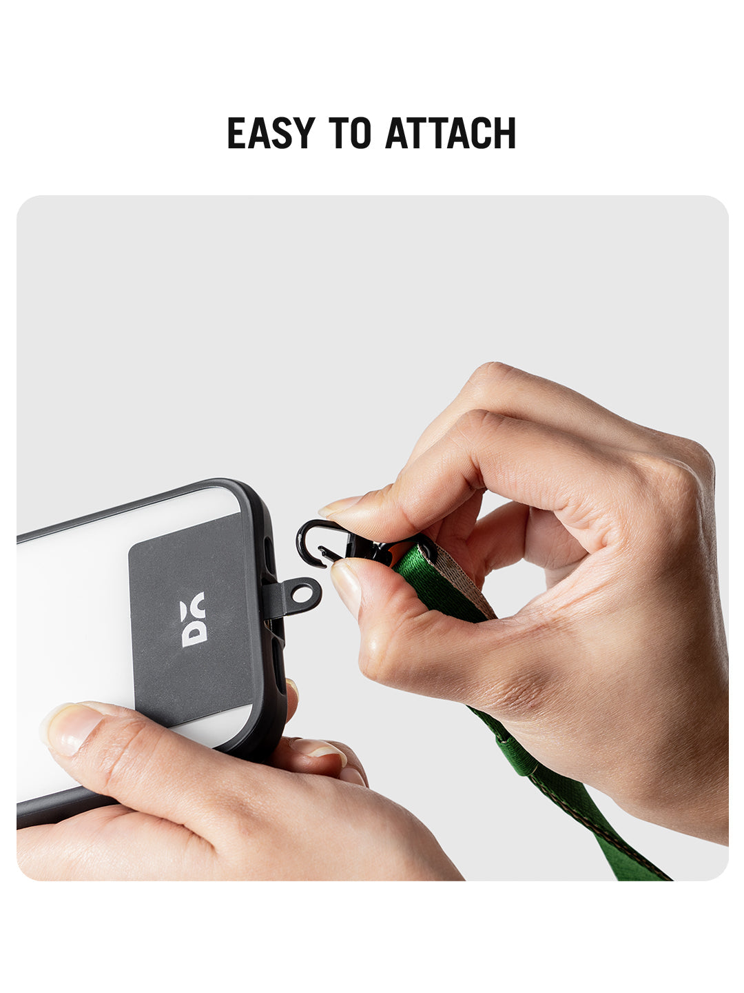 Green Crossbody Utility Phone Lanyard - Strap