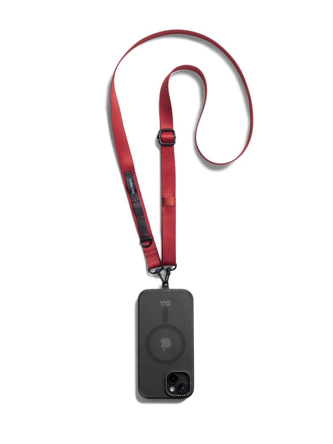 Red Crossbody Utility Phone Lanyard - Strap