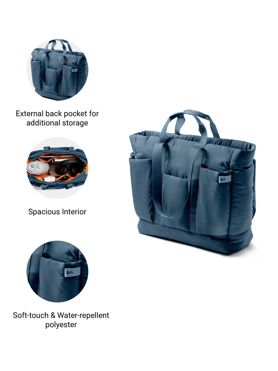 Space Blue Idyll Tote