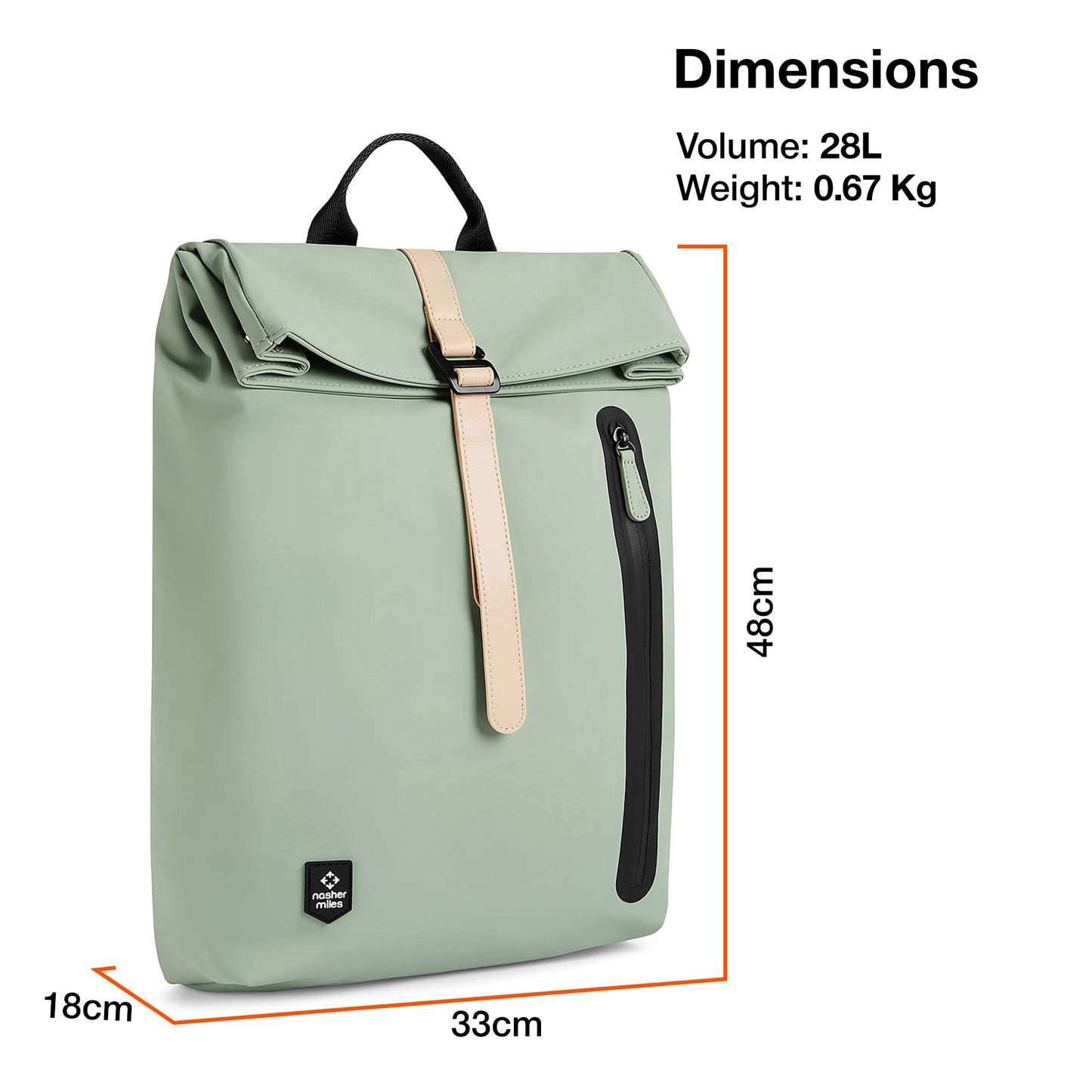 Chelsea Roll-Top Backpack