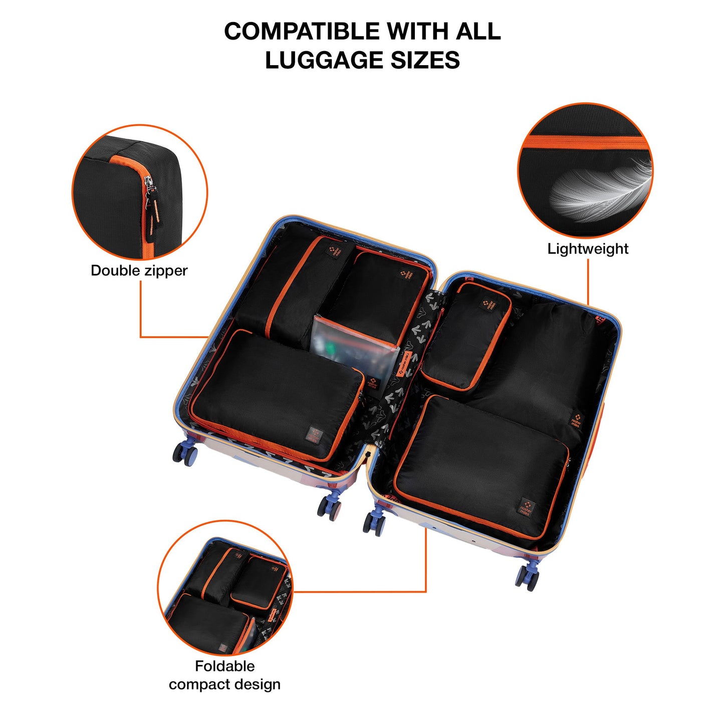Packing Cube Set of 7