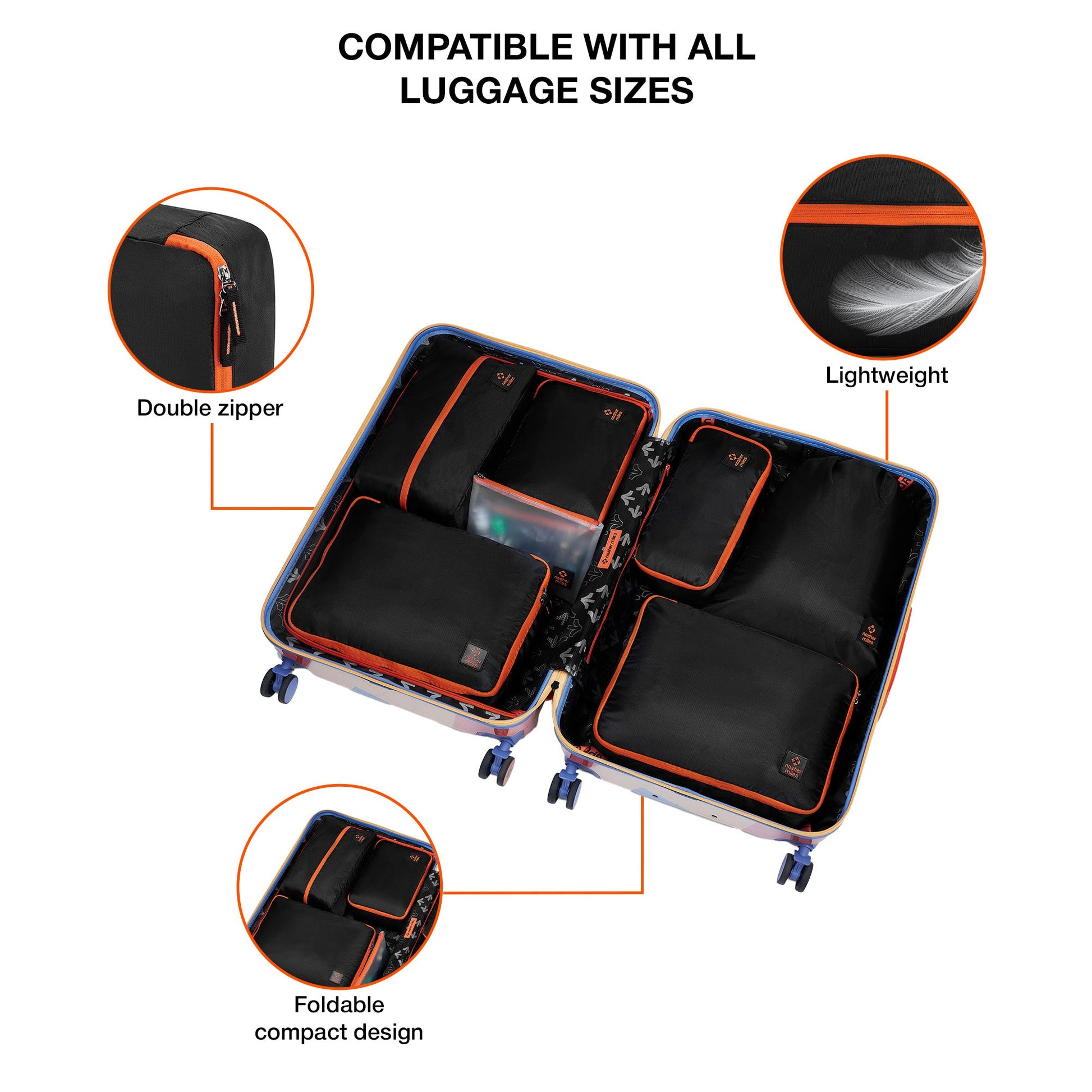 Packing Cube Set of 7