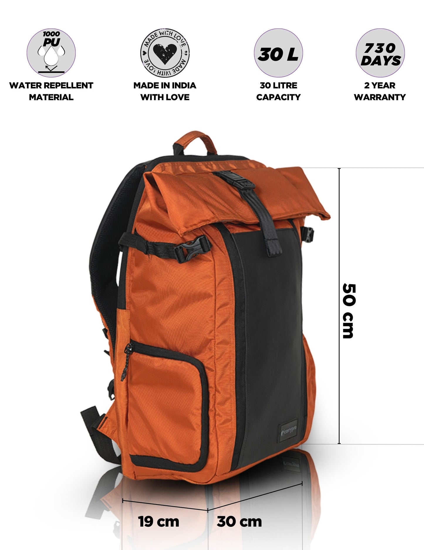 HOBO25 V3.0 Everyday Utility Rolltop Backpack