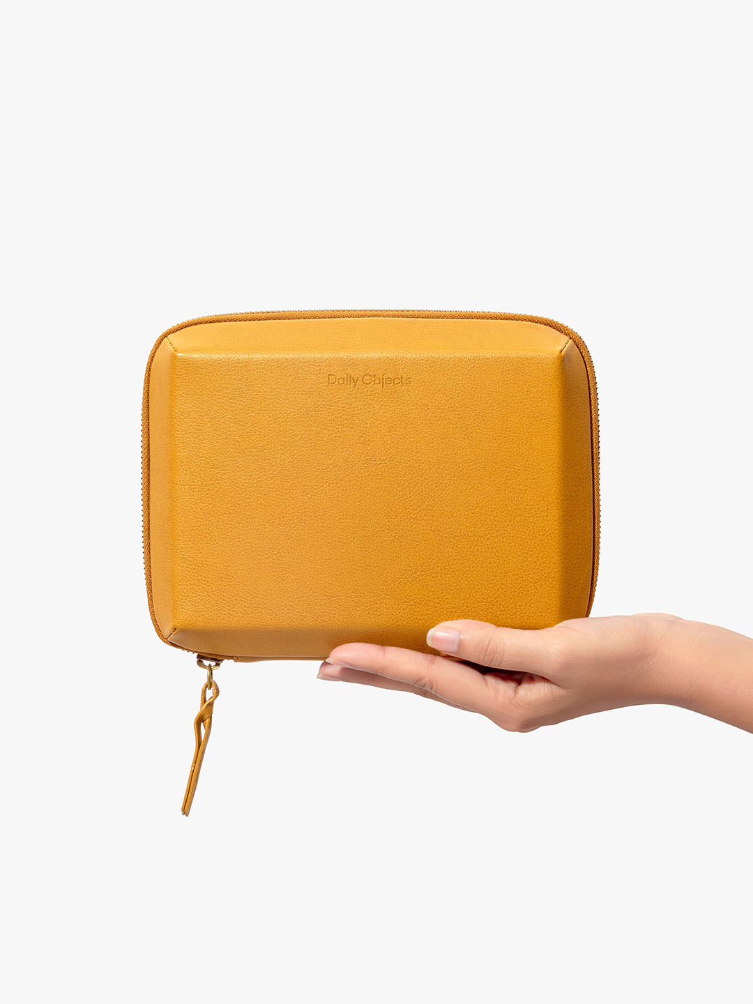 Marshal Mini Tech Kit Organiser - Leatherite - Mustard