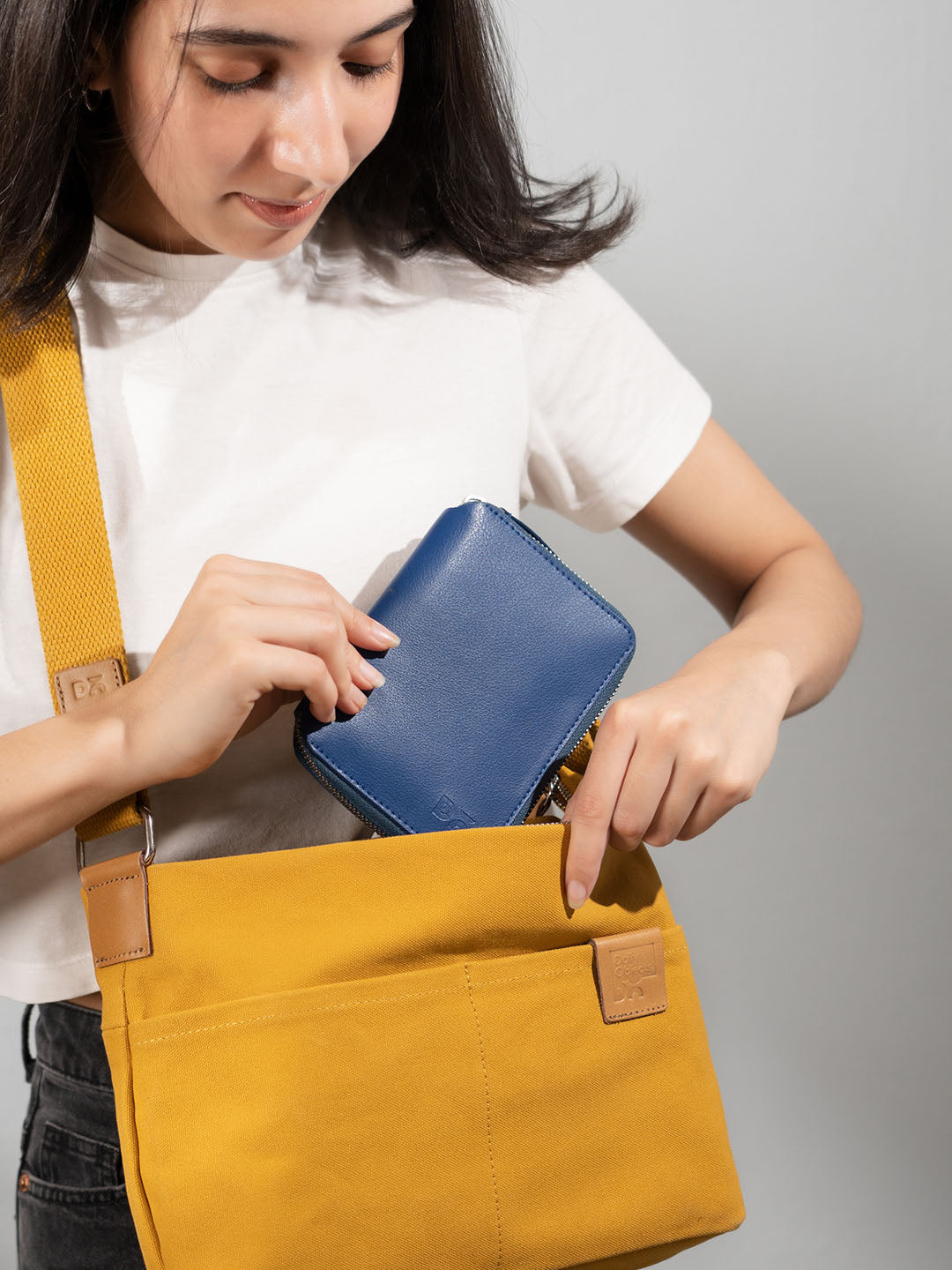 Check-in Passport Wallet - Blue