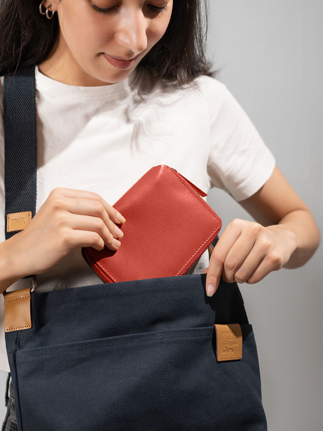 Check-in Passport Wallet - Red