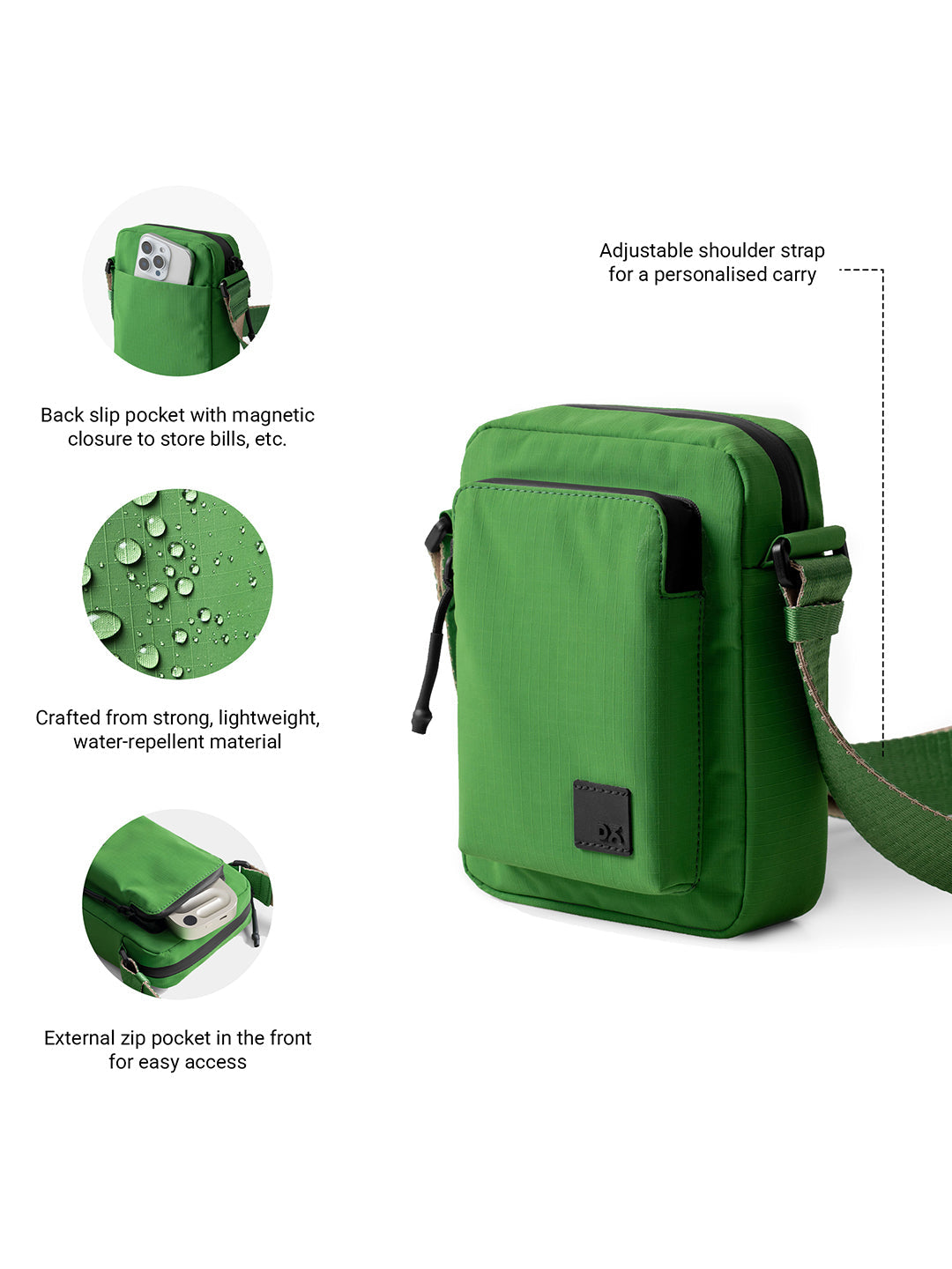 Pivot Travel Sling - Seagrass