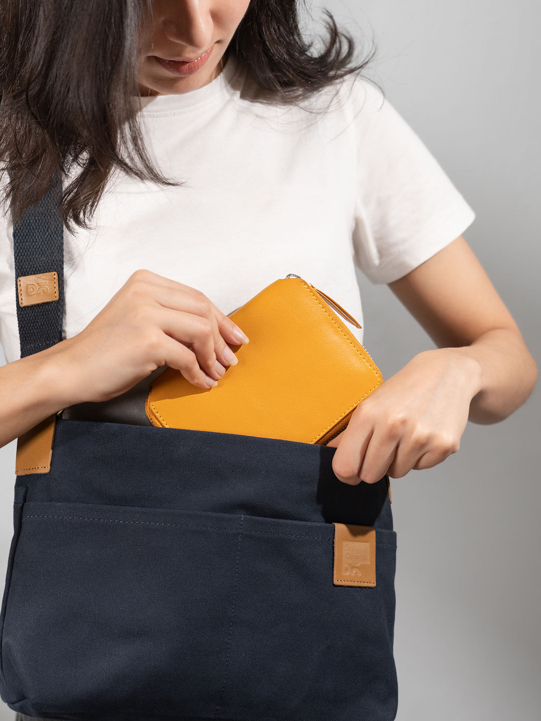 Check-in Passport Wallet - Mustard