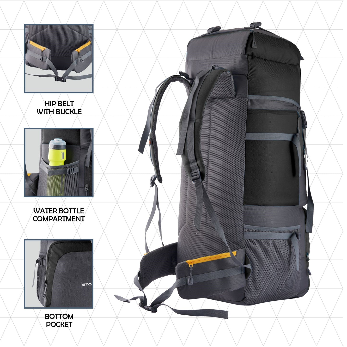 STONEX 60L Travel Backpack