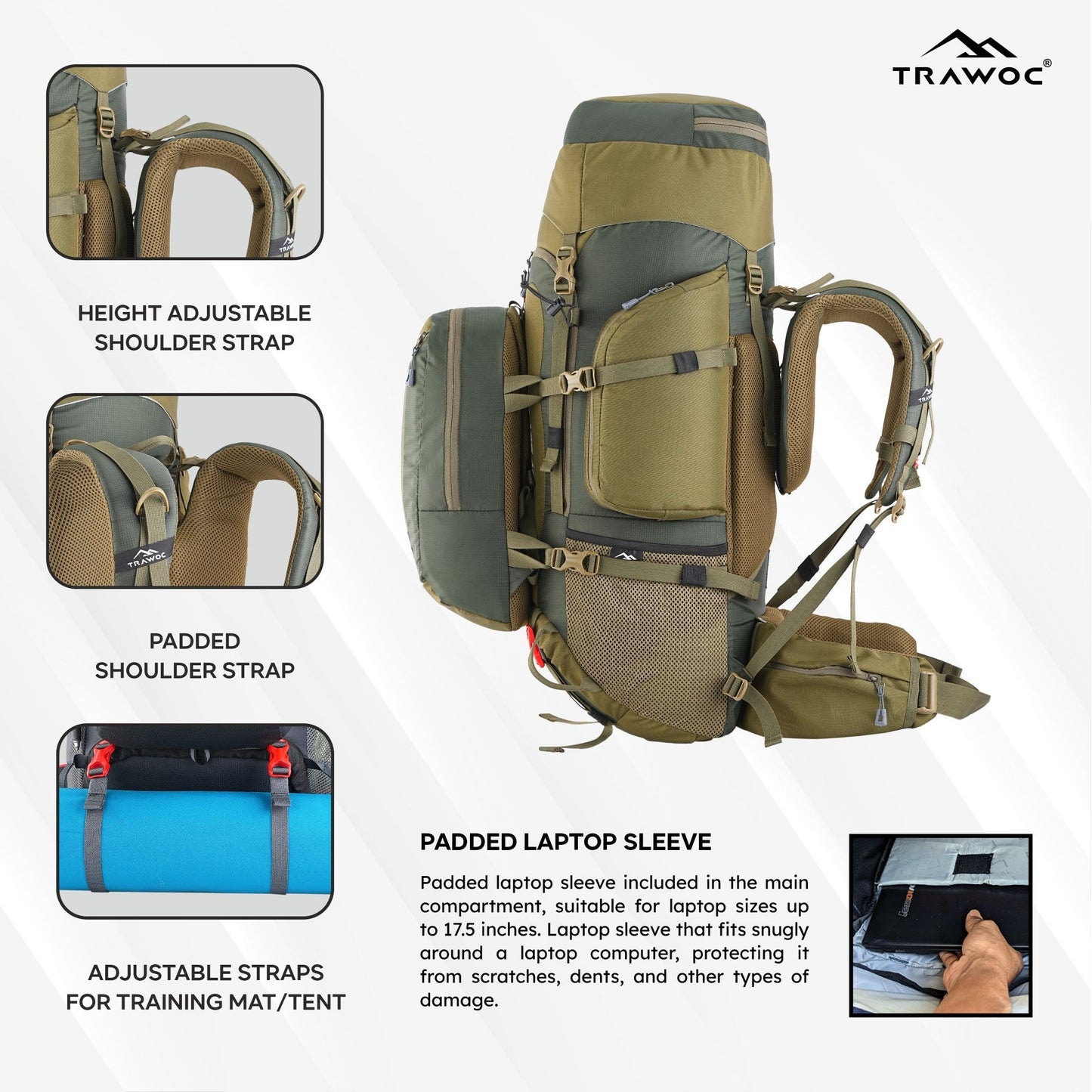 GLOBETROTTER 80L (70+10) Travel Backpack