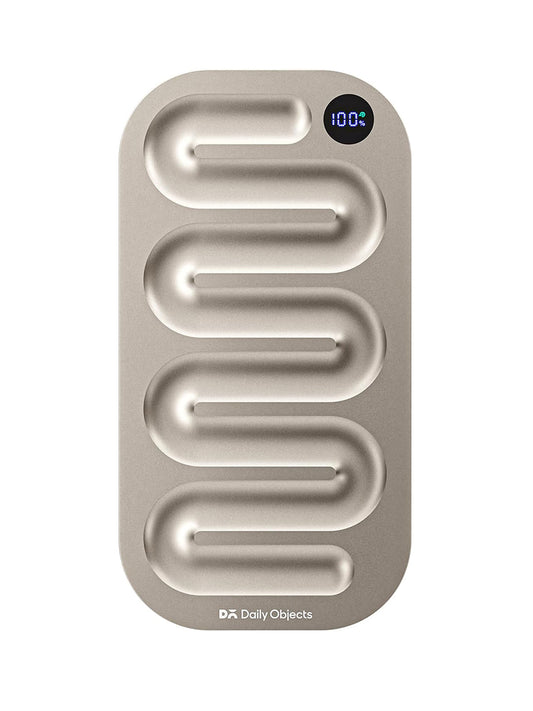 Loop Universal Aluminium Power Bank 10000 mAh - Titanium