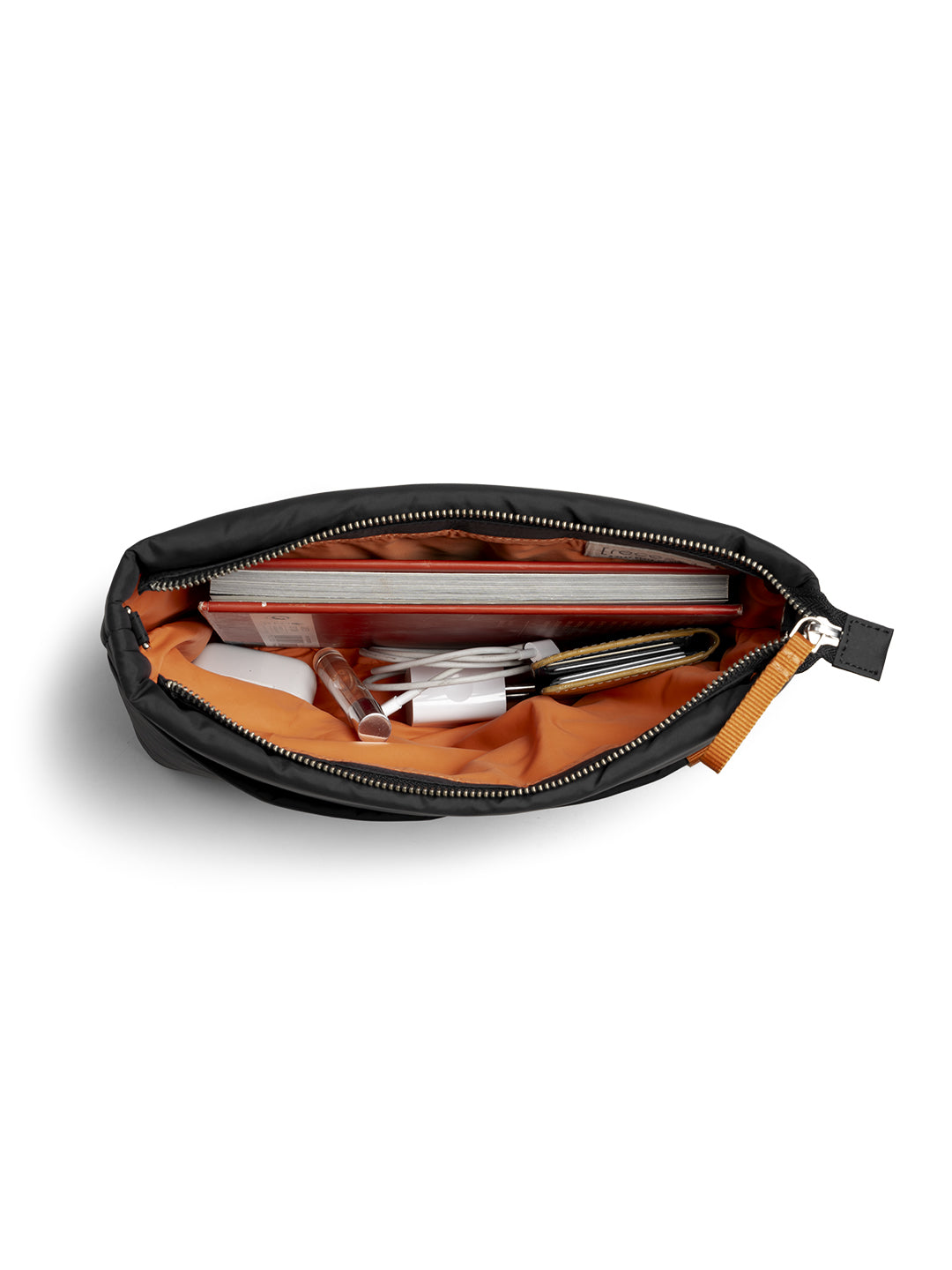 Carbon Black Retreat Crossbody Bag