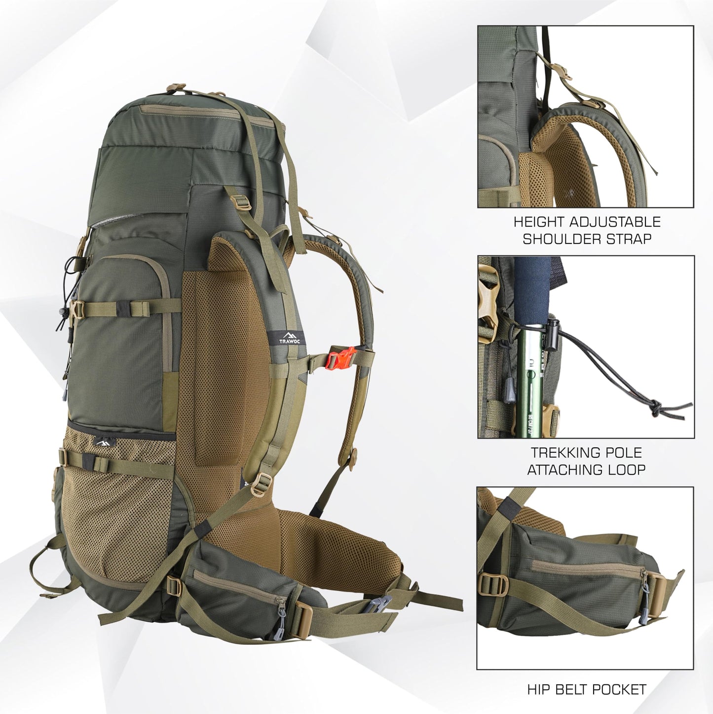 TRIUMPH X 75 L Camping Backpack