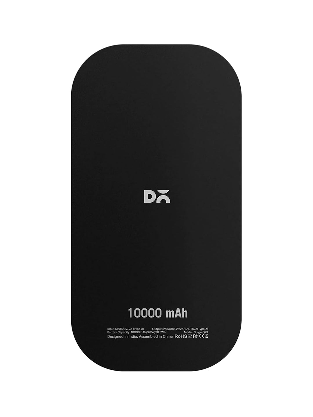 Loop Universal Aluminium Power Bank 10000 mAh - Black
