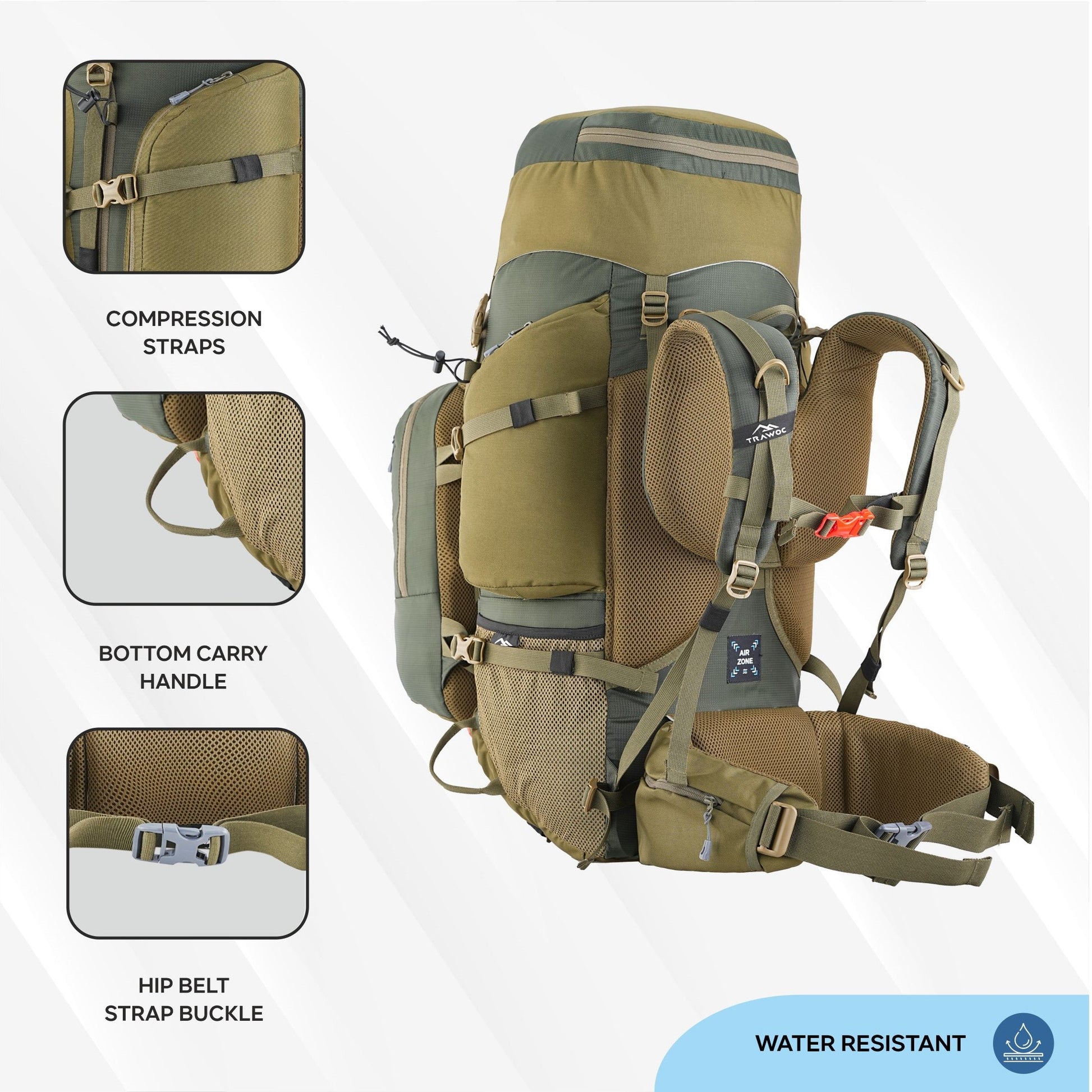 GLOBETROTTER 80L (70+10) Travel Backpack