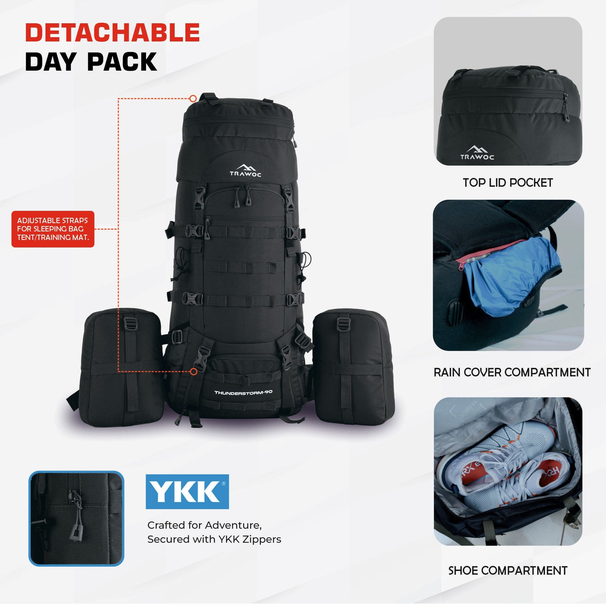 Thunderstorm 90L Rucksack