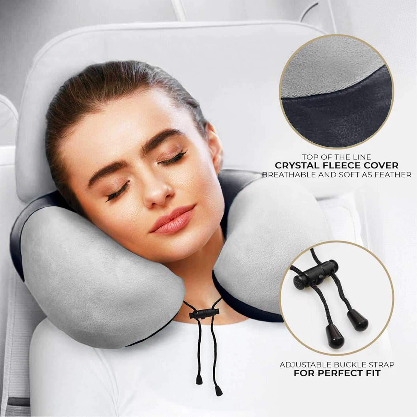 Memory Foam Neck Pillow