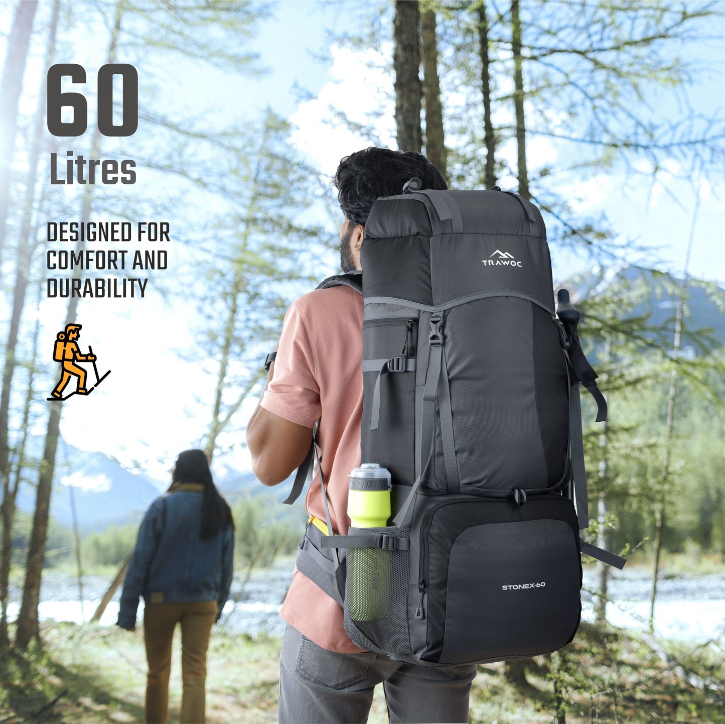 STONEX 60L Travel Backpack