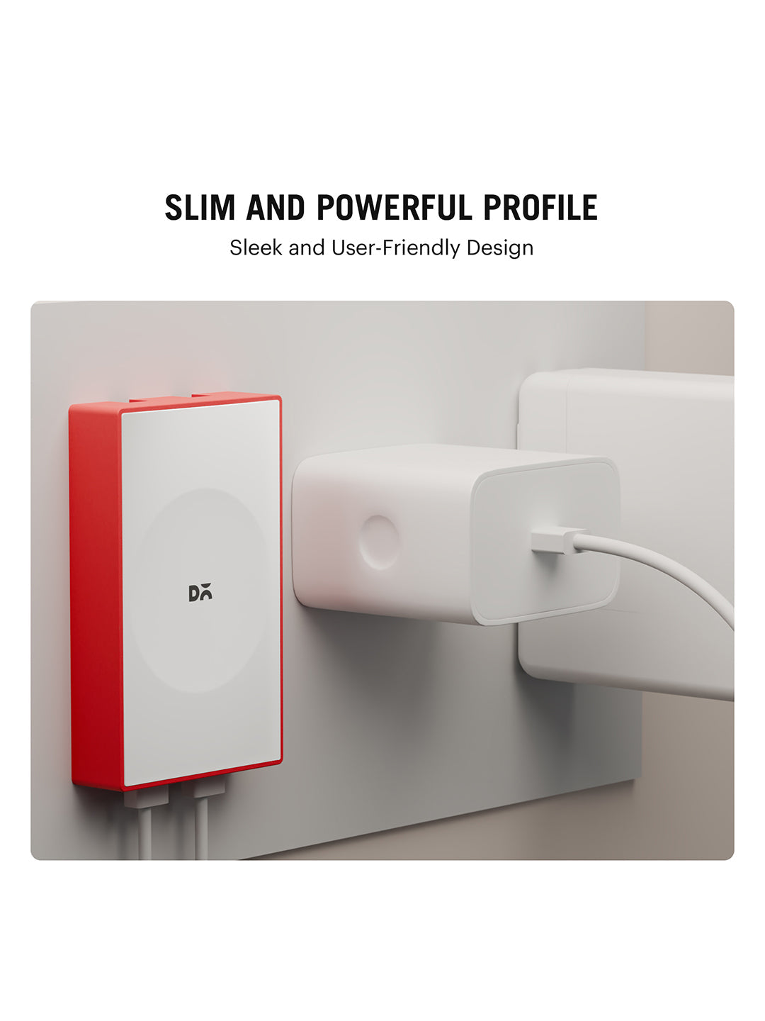 POP 45W Twin Port GaN5 Adapter - Red