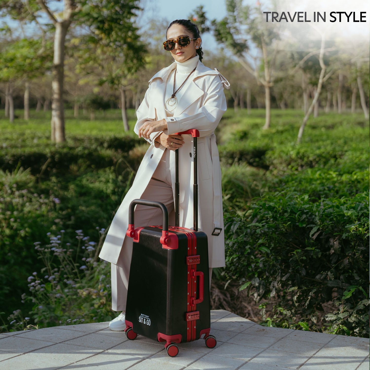 Butt Baby Sit & Go - India's First Cabin Luggage Baby Carrier - Intense Black