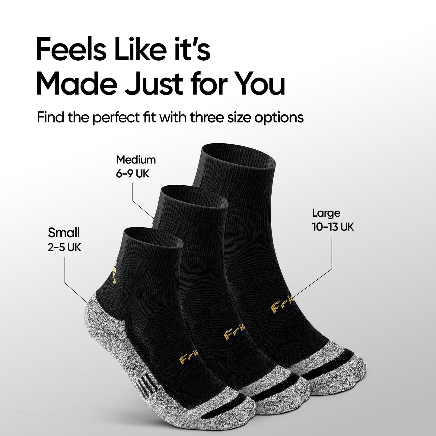 Active Quarter Socks